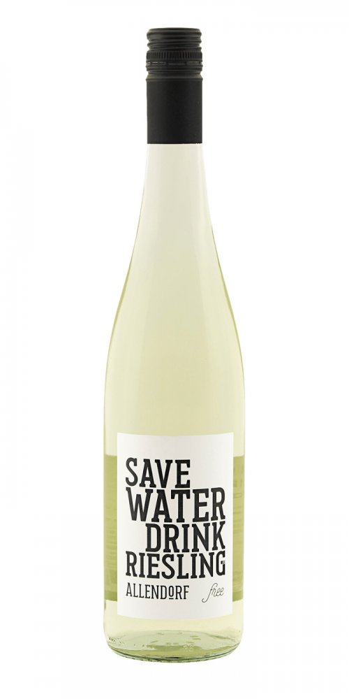 Familie Allendorf Save Water Drink Riesling Free L