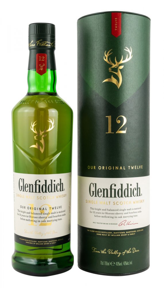 Glenfiddich 12 Jahre 0 7L 40 Vol