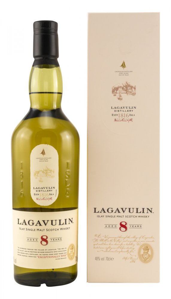 Lagavulin 8 Jahre Islay Single 48% Malt Whisky